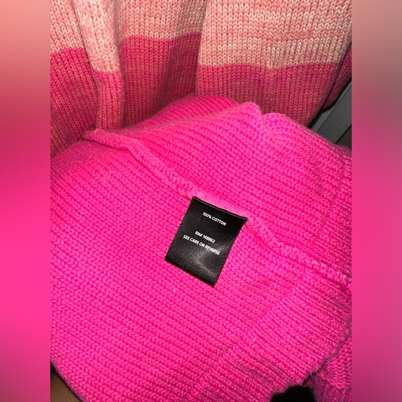 Torrid Pink Ombre Stripe Slouchy Duster Sweater Size 2X 18/20 - Picture 5 of 5